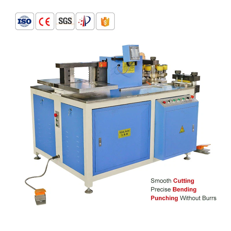 Økonomisk Hydraulisk Bus Bar Processing Cutting Punching Bøying